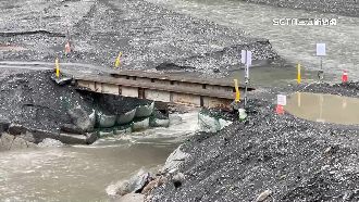 遊客注意！通丹大林道鋼便橋明日拆除