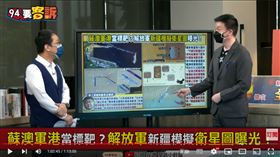 于北辰說明解放軍在沙漠建造美國航空母艦模型的目的