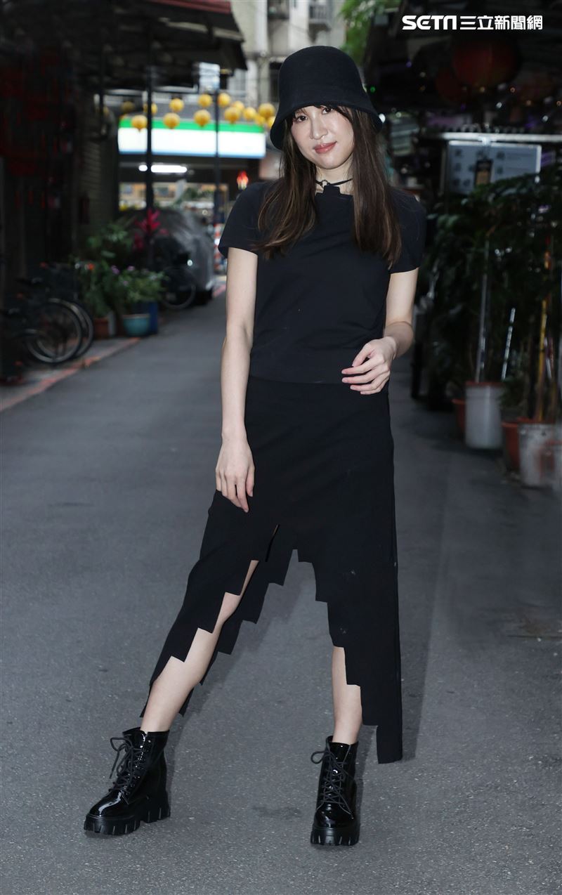 田心蕾三立新聞網專訪。（記者邱榮吉/攝影）