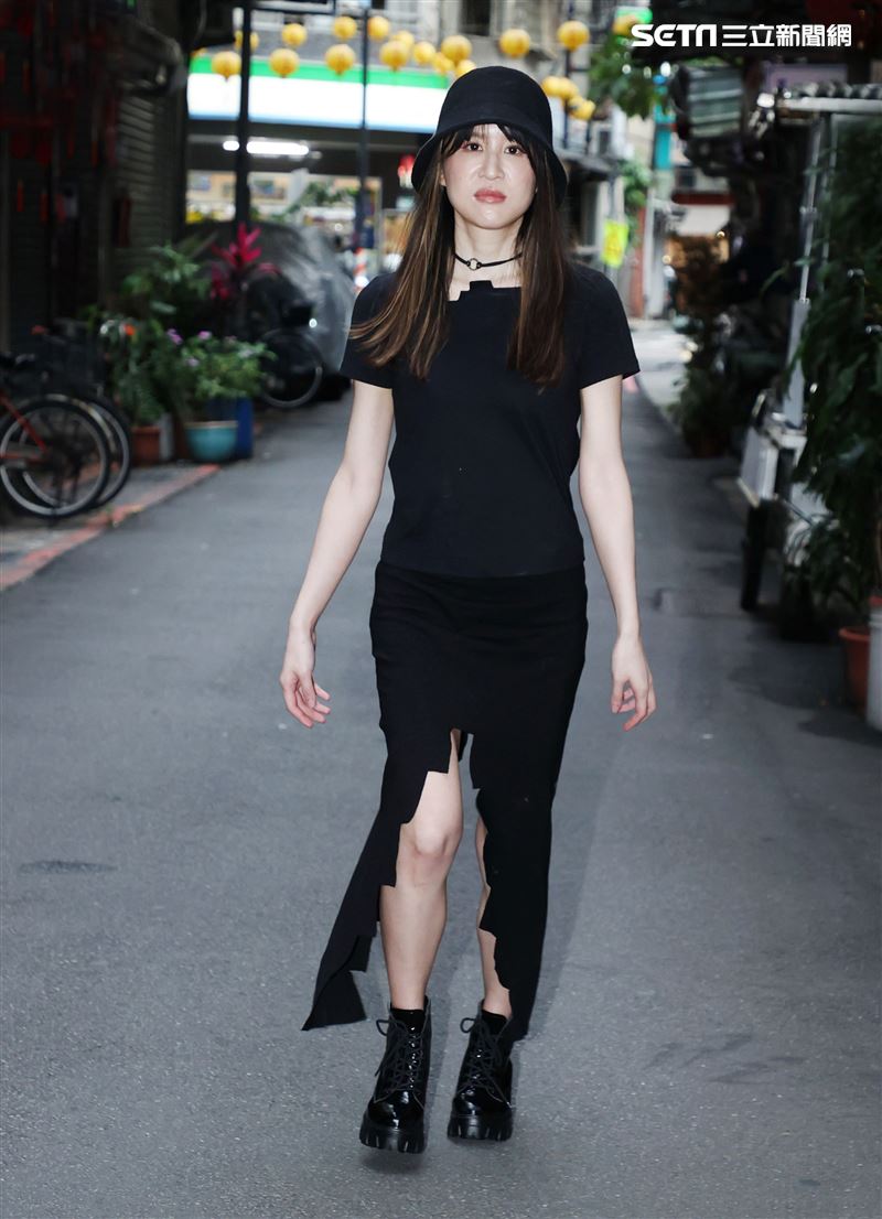 田心蕾三立新聞網專訪。（記者邱榮吉/攝影）