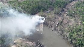 不斷更新／俄烏爆血腥河戰！俄羅斯「一整營坦克」被燒毀▲ 北頓涅茨河 （Siverskyi Donets River）。（圖／路透社／達志影像）