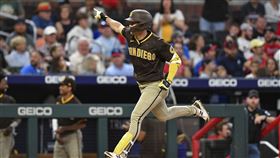 ▲聖地牙哥教士金河成。（圖／美聯社／達志影像）