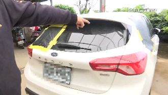 雙煞暗夜闖入民宅　持鐵棒猛砸毀六車