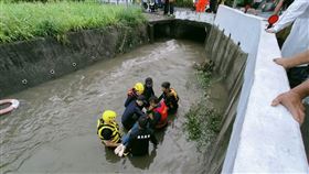 車禍,內埔,大排水溝,跌落