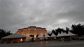 ▲中正紀念堂防疫急門診。（圖／北市府提供）