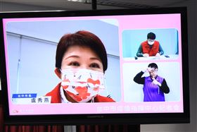 台中疫情,盧秀燕,曾梓展(圖/翻攝畫面)