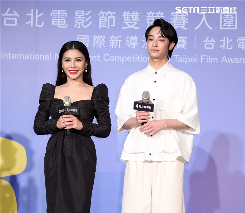 艾怡良、劉修甫揭曉台北電影節入圍名單。（記者邱榮吉/攝影）