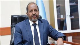 索馬利亞國會議員15日投票選舉總統，前任總統穆哈莫德當選。（圖／翻攝自facebook.com/HassanSheikhMahmud）
