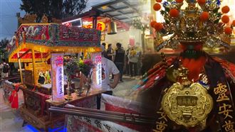 白沙屯第一頂武轎?省安宮迎白沙屯媽