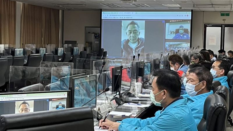 楊鎮浯視訊盯防疫　盼守住最後一哩路