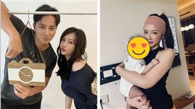 小煜和老婆言兒。（圖／翻攝自言兒IG）