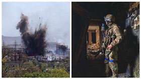 ▲亞速鋼鐵廠內烏克蘭守軍17日正式開始撤離。（圖／翻攝自烏克蘭武裝部隊官網）