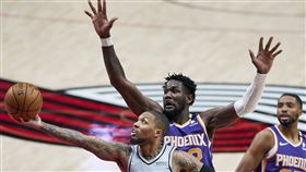 ▲艾頓（DeAndre Ayton）遭爆料在太陽過得不愉快。（圖／美聯社／達志影像）