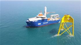 ▲沃旭能源「大三商領航」是全球首艘客製化台籍運維作業船（圖／業者提供）