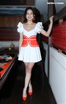 鍾欣怡出席「胡同」燒肉集團攜手聯名新美味活動。（記者邱榮吉/攝影）