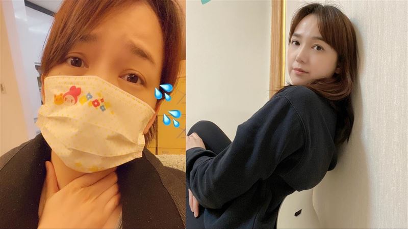 以為康復了！女星確診4天後病症加重