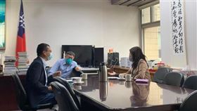 游淑慧拜會柯文哲。（圖／游淑慧臉書）