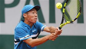 ▲台灣網球一哥「夜市球王」曾俊欣。（圖／美聯社／達志影像）