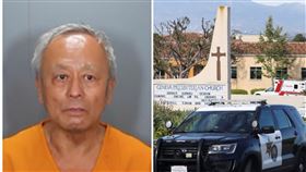 周文偉、教堂（合成圖／路透社／達志影像）