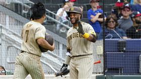 ▲坎諾（Robinson Cano）敲出轉戰教士首安。（圖／路透社／達志影像）