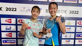 ▲交大學霸許玟琪優霸盃後再碰奧原希望。（圖／翻攝自BWF IG）
