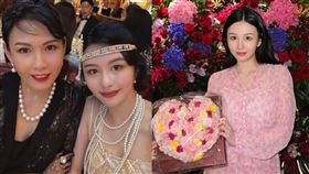 沈月曬出媽媽邱淑貞生日的花海照。（圖／翻攝自yuetyuetxx IG）