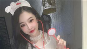 護理系女神、天使網紅謝侑芯。（圖／Lynked.me提供）