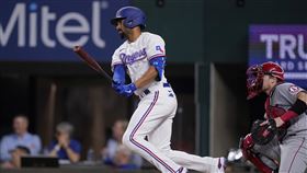 ▲德州遊騎兵Marcus Semien。（圖／美聯社／達志影像）