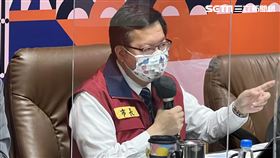 鄭文燦,黑數,採檢站,桃園,桃園市政府提供