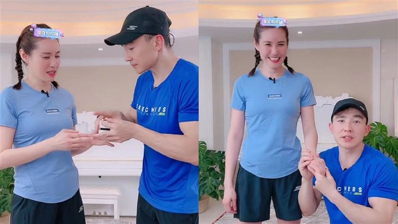 劉畊宏520送鑽戒　妻：哪來私房錢