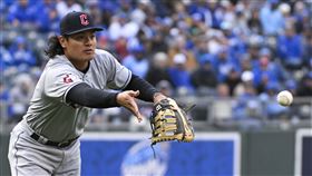 ▲克里夫蘭守護者張育成。（資料照／美聯社／達志影像）