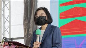 蔡英文出席「2023世界客家博覽會世界館開工典禮」（總統府提供）