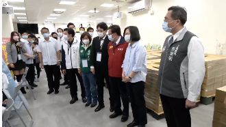 蔡英文就任6週年！赴桃園防疫視察