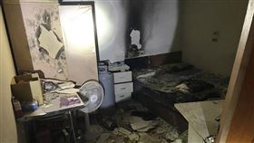 新竹縣,湖口鄉,氣爆,瓦斯桶（圖／翻攝畫面）