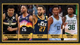 ▲NBA公布最佳防守陣容。（圖／翻攝自NBA Communication推特）