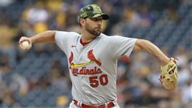▲溫恩萊特（Adam Wainwright）拿下本季第5勝。（圖／路透社／達志影像）