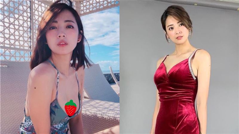 宅男女神激短褲　一前傾滑出屁股蛋
