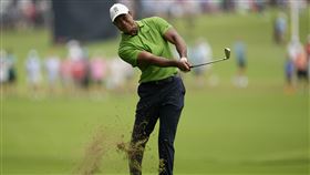 ▲老虎伍茲（Tiger Woods）晉級2022 PGA錦標賽週末賽事。（圖／美聯社／達志影像）