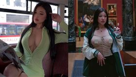 蕭佩兒,大英博物館,照片,露點,IG／ms_puiyi