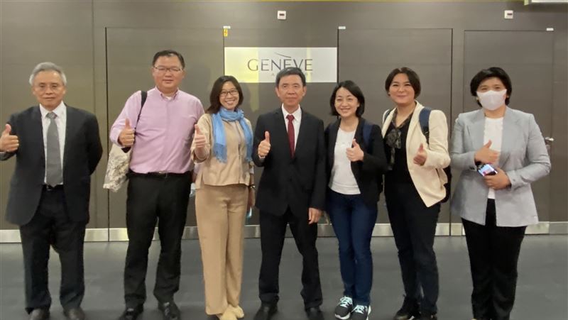 世衛團抵達日內瓦　要讓國際看見台灣