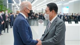 拜登第一站選擇先去韓國見新總統尹錫悅（圖／翻攝自President Joe Biden臉書）
