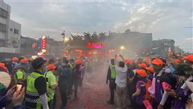 白沙屯媽祖駐駕崙背奉天宮，上午10點將抵達朝天宮。（圖／翻攝拱天宮臉書）