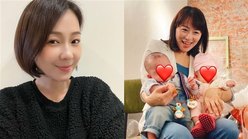 久違見明金成龍鳳胎　六月曝遺孀近況