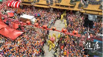 進喔！白沙屯媽抵達北港！淚與感動