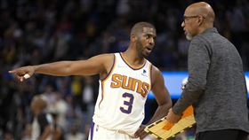 ▲太陽球星保羅（Chris Paul）傳出跟主帥威廉斯（Monty Williams）之間可能存在問題。（圖／美聯社／達志影像）