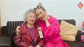 林秀琴母親罹患失智症（圖／翻攝自林秀琴臉書）
