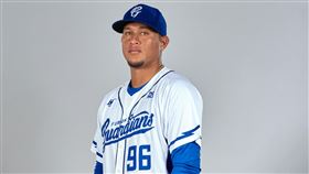 悍將洋投艾思凱（Luis Escobar）因個人因素提前與球隊解約。（圖／富邦悍將提供）