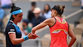 ▲突尼西亞好手加博（Ons Jabeur）法網意外一輪遊。（圖／翻攝自法網推特）