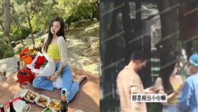 汪小菲被拍到與張穎穎同進同出，一起去核酸檢測。（圖／翻攝自劉大錘微博）