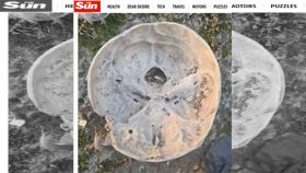 ▲國外有網友在打掃新家車庫時，發現裝有人骨的塑膠袋。（圖／翻攝自太陽報）